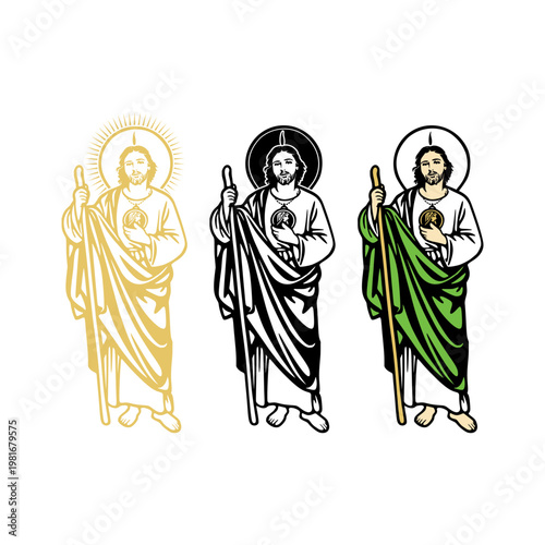 Saint Jude Thaddeus Apostle Set For Religious Celebration And Christian Devotion