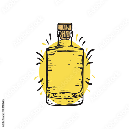 bottle of oil