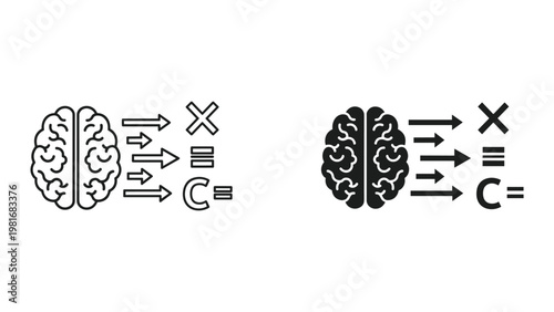Problem solving diagrams comparison concept set