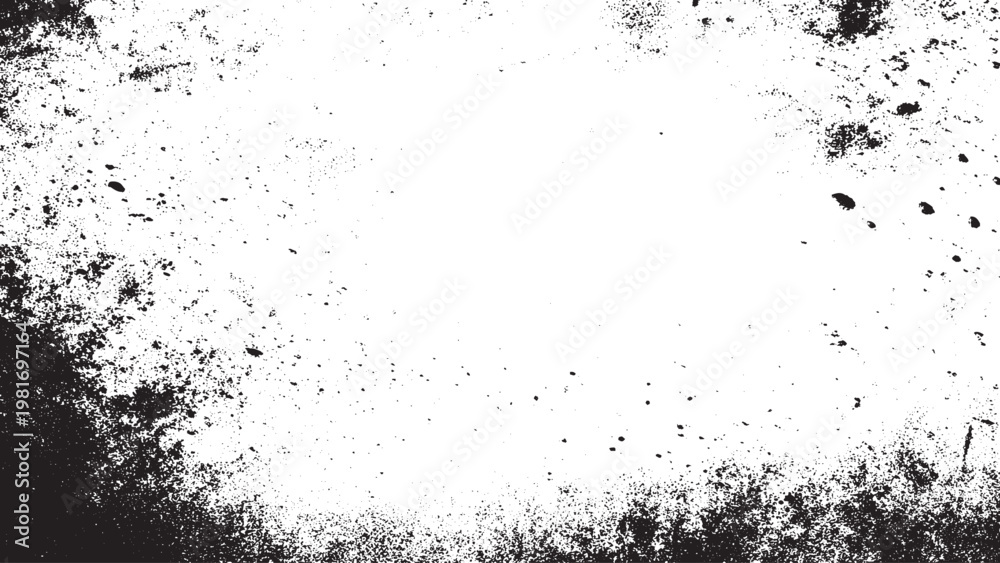 Obraz premium Abstract old wall background with worn surface marks. Dirty grain texture with weathered wall appearance. 