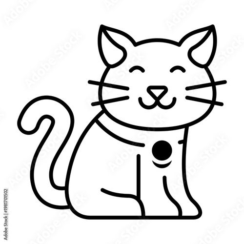 This Kitty icon is suitable for pet adoption, etc