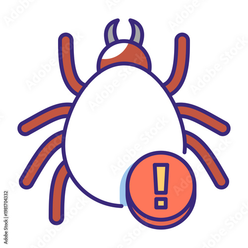 This Mite icon is suitable for pet adoption, etc