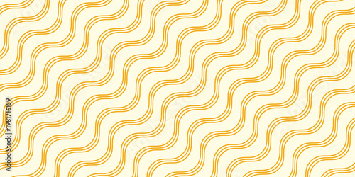 Seamless pasta pattern with Italian noodles and spaghetti. Abstract food texture for menu design, restaurant posters, kitchen decor, or culinary packaging backgrounds. Vector illustration