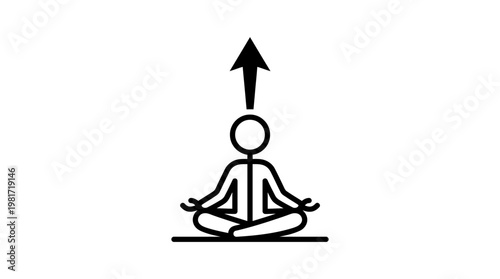 Meditation and Spiritual Awakening Concept