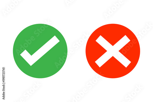 green plus and red minus sign.