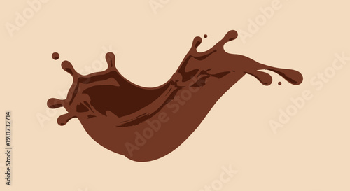 Chocolate Splash Motion