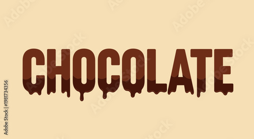 Delicious Chocolate Drip Text Effect - Sweet Food Word Art