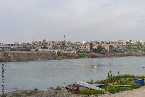 View of the old city of Mosul, Iraq