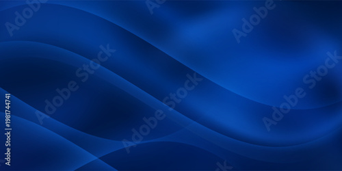 Dark blue and bright blue gradient with smooth blending, creating a sleek and modern abstract background