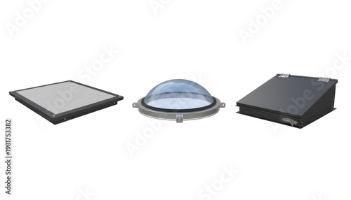 Three Different Types of Roof Hatches and Skylights