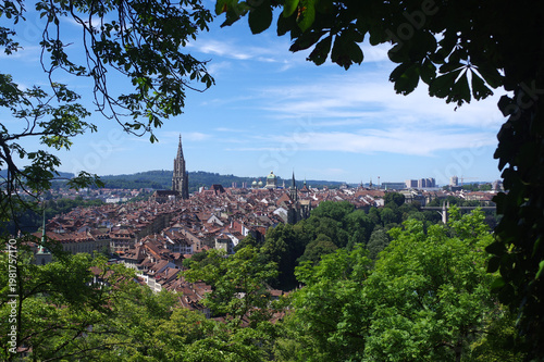 vue sur Berne, Suisse