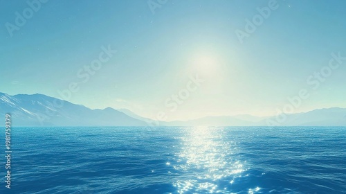 Serene Natural Scene with Shimmering Water and Milky Way
