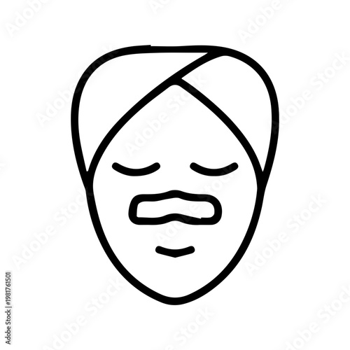 Facial Care Routine Icon