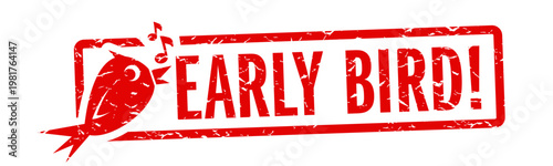 Early bird stamp