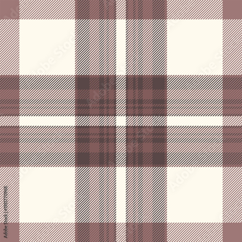Installing texture vector plaid, lady textile tartan check. Carnival fabric seamless background pattern in pastel and sea shell colors.