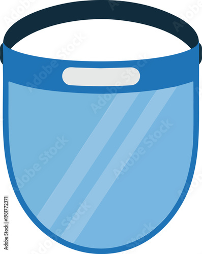 Flat design illustration of a login screen interface with password fields and a red warning alert triangle for security and account access concepts.