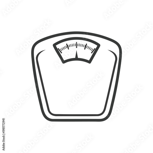 Modern Analog Kitchen Scale for Precise Food Measurement and Cooking