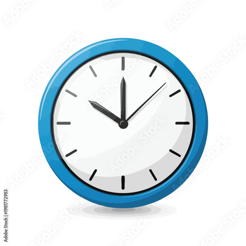 Modern Round Wall Clock for Home and Office Decor