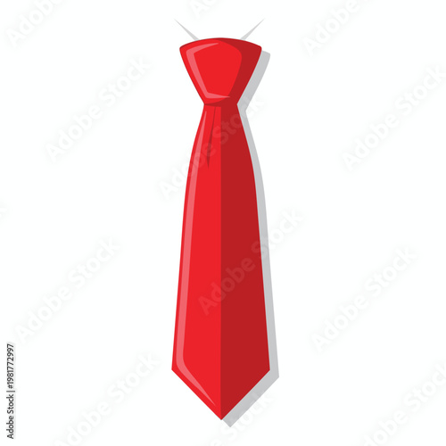 Stylish Red Neck Tie for Formal and Business Wear