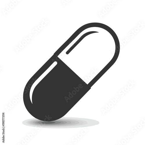 Close up of a Capsule Pill for Medical and Healthcare Use