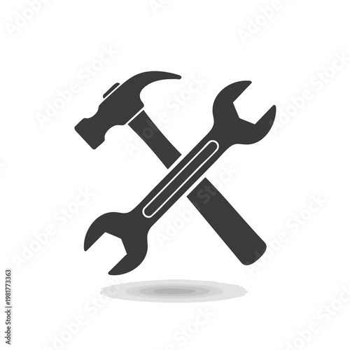 Tools for Construction and Home Improvement on a White Background