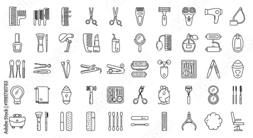 Collection of various hand tools.