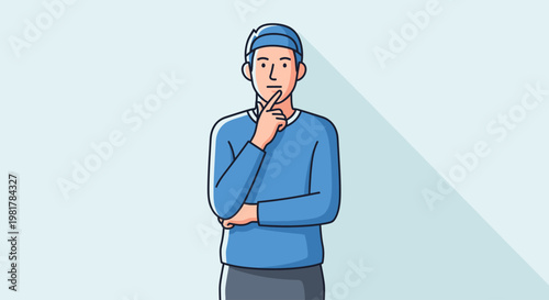 Truman faces a significant Day with a thoughtful expression on his face.