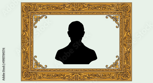 Truman reflects on a significant Day in a lavish gold frame