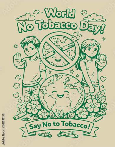 World No Tobacco Day Awareness Anti Smoking