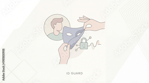 Protecting identity with a secure mask