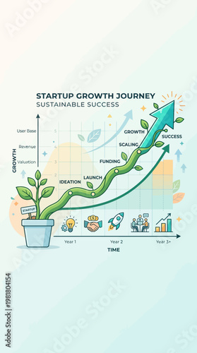 Mastering the Startup Growth Journey: A Blueprint for Achieving Sustainable Business Success.