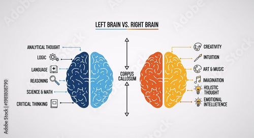 Left Brain vs Right Brain Split Design