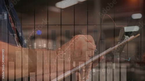 Closeup starting with hands writing, senior tech logging data, inspecting, charts monitoring output