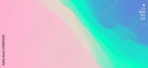 Abstract background with dynamic effect. Creative design poster with vibrant gradients. Vector illustration for advertising, marketing, presentation. Mobile screen.