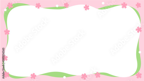 流体シェイプのフレーム