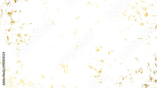 Golden paint stroke with glitter splash effect Festive gold confetti background with luminous particles