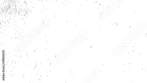 Abstract black texture with mild grain and scratches Vintage dark grunge overlay on transparent background