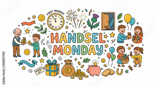 Handsel Monday Celebration: Gifts, Money, Family, Festivity