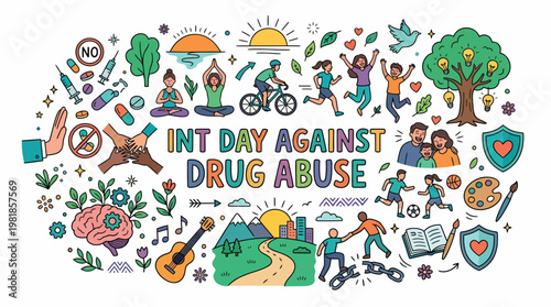 International Day Against Drug Abuse and Illicit Trafficking - Healthy Lifestyle