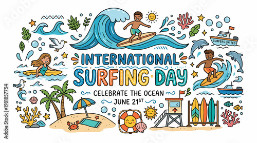 International Surfing Day Celebrate The Ocean June 21st
