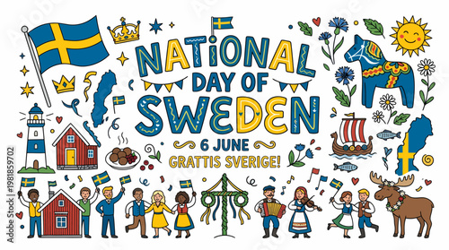 Sweden National Day Celebration - June 6th