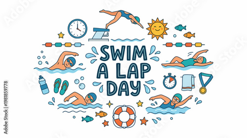 Swim A Lap Day Celebration