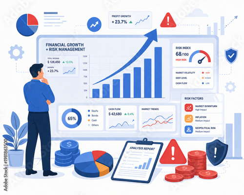 Financial Growth and Risk Management Analyzing Trends and Strategies for Business Success