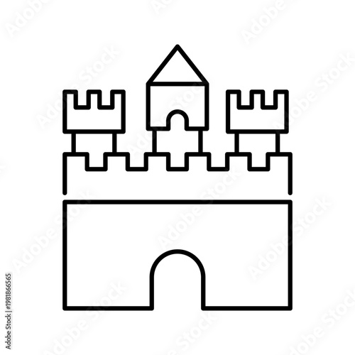 фотографія Fairy tale castle icon