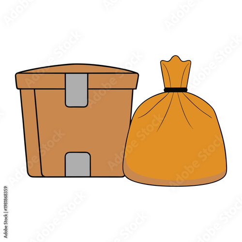 Discarded packages and scattered trash highlight the impact of waste on the environment, urging responsible disposal, recycling, and mindful consumption for a cleaner planet.
