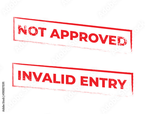 Red stamp text graphic design concept with black background do not use not allowed warning sign prohibited sign danger sign caution sign stop sign forbidden sign restricted sign alert sign