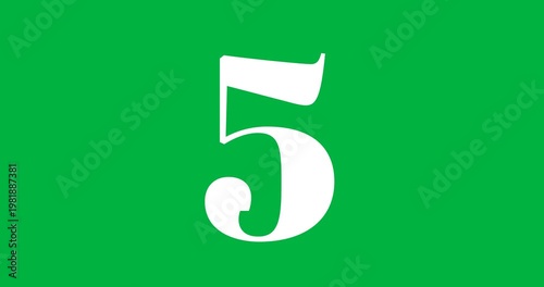 Countdown from ten to one