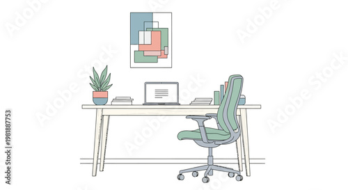 Ergonomic Office Chair with Adjustable Features.