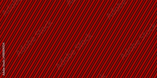 Panorama of Red Corrugated metal background and texture surface or galvanize steel