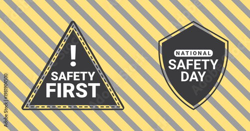 Important Safety Awareness Day Symbols Illustrated